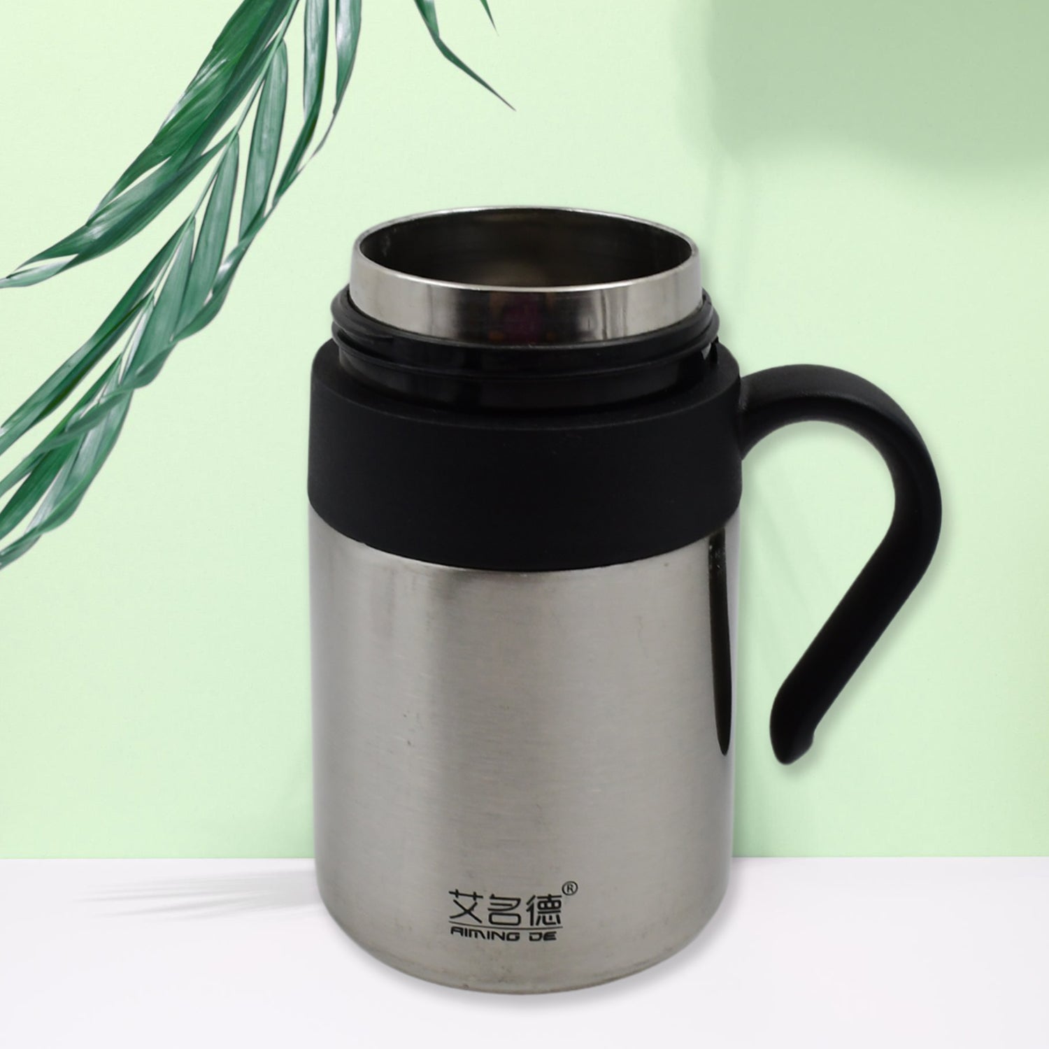 Stainless Steel Mug  Bottle Vacuum Insulated Cup With Handle  Small Cup (420 Ml) Stainless Steel Mug  Bottle Vacuum Insulated Cup With Handle  Small Cup (420 Ml)